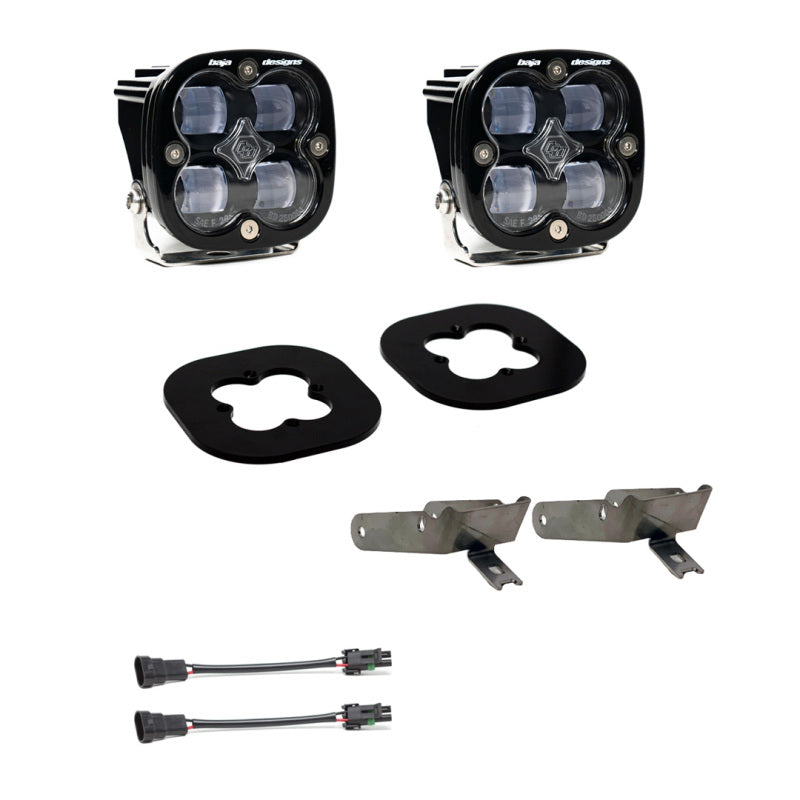Baja Designs 11-16 Ford Super Duty Squadron Pro Series Fog Pocket Kit Baja Designs 11-16 Ford Super Duty Squadron Pro Series Fog Pocket Kit