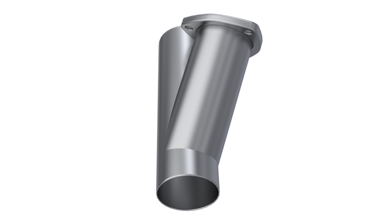 QTP 3in Weld-On QTEC Exhaust Cutout Y-Pipe QTP 3in Weld-On QTEC Exhaust Cutout Y-Pipe