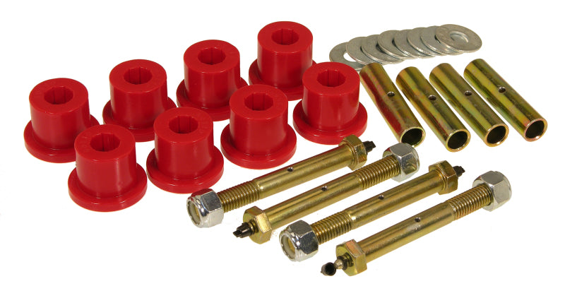 Prothane 87-96 Jeep YJ Front & Rear Main Spring Eye Bushings - Red Prothane 87-96 Jeep YJ Front & Rear Main Spring Eye Bushings - Red