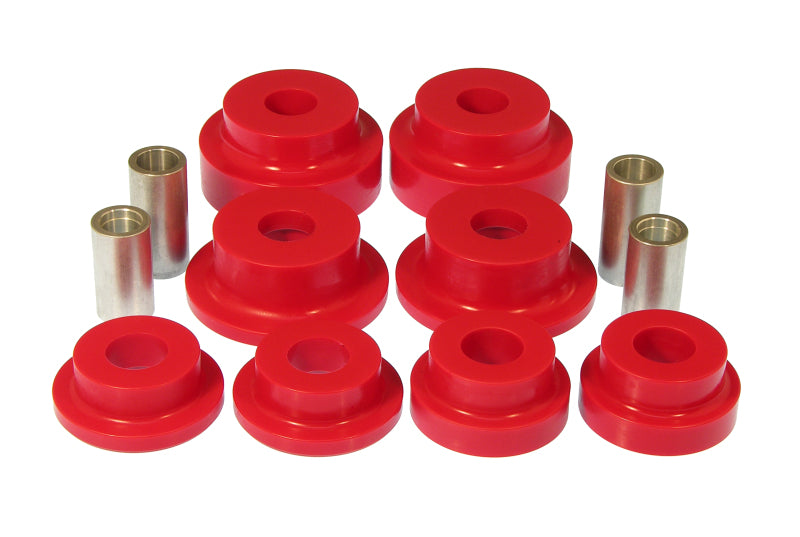 Prothane 10 Chevy Camaro Rear Subframe Bushing Kit - Red Prothane 10 Chevy Camaro Rear Subframe Bushing Kit - Red