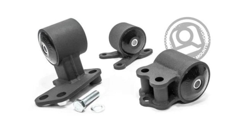 Innovative 92-95 Civic B/D Series Black Steel Mounts 60A Bushings (Auto to Manual Hydro 3 Bolt) Innovative 92-95 Civic B/D Series Black Steel Mounts 60A Bushings (Auto to Manual Hydro 3 Bolt)