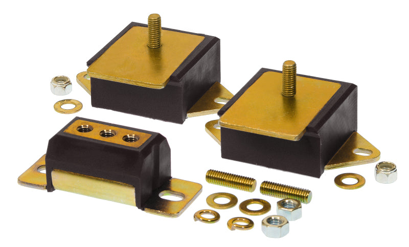 Prothane Jeep Motor & Trans Mount Kit - Black Prothane Jeep Motor & Trans Mount Kit - Black