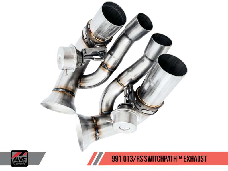 AWE Tuning Porsche 991 GT3 / RS SwitchPath Conversion Kit (Requires AWE Tuning Center Muffler) AWE Tuning Porsche 991 GT3 / RS SwitchPath Conversion Kit (Requires AWE Tuning Center Muffler)