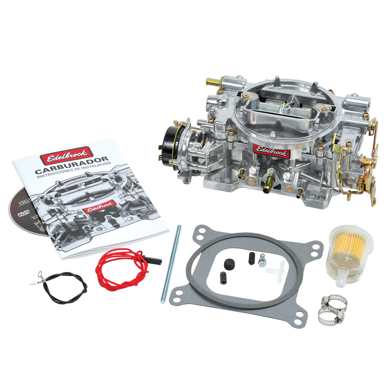 Edelbrock Carburetor Performer Series 4-Barrel 600 CFM Electric Choke Satin Finish Edelbrock Carburetor Performer Series 4-Barrel 600 CFM Electric Choke Satin Finish