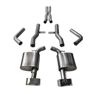 Corsa 2015-2023 Dodge Challenger SRT / Scat Pack / R/T 6.4L Polished Xtreme Cat-Back Exhaust
