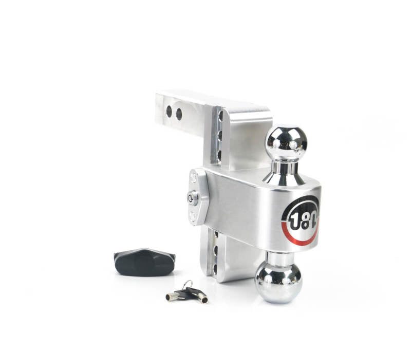 Weigh Safe 180 Hitch 6in Drop Hitch & 2in Shank (10K/12.5K GTWR) - Aluminum Weigh Safe 180 Hitch 6in Drop Hitch & 2in Shank (10K/12.5K GTWR) - Aluminum