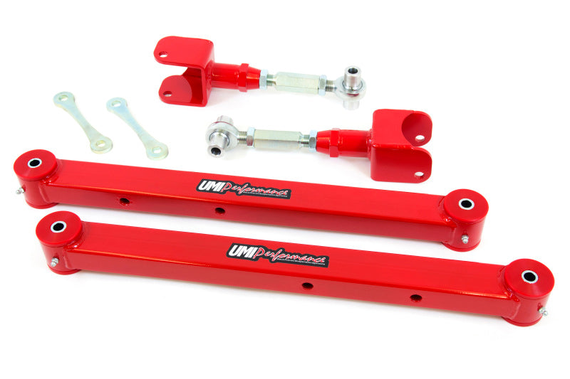 UMI Performance 78-96 GM B-Body Boxed Lower Control Arm & Adjustable Upper Control Arm Kit UMI Performance 78-96 GM B-Body Boxed Lower Control Arm & Adjustable Upper Control Arm Kit