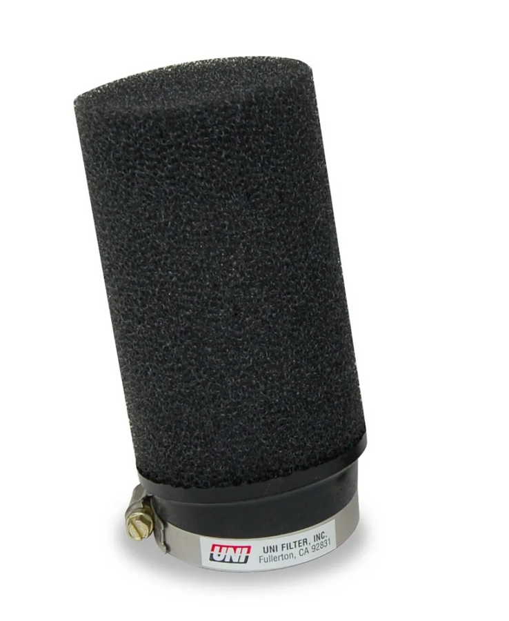 Uni FIlter Snow Angled I.D 2 1/4in - O.D 3 1/4in - LG. 6in Snow Pod Filter Uni FIlter Snow Angled I.D 2 1/4in - O.D 3 1/4in - LG. 6in Snow Pod Filter