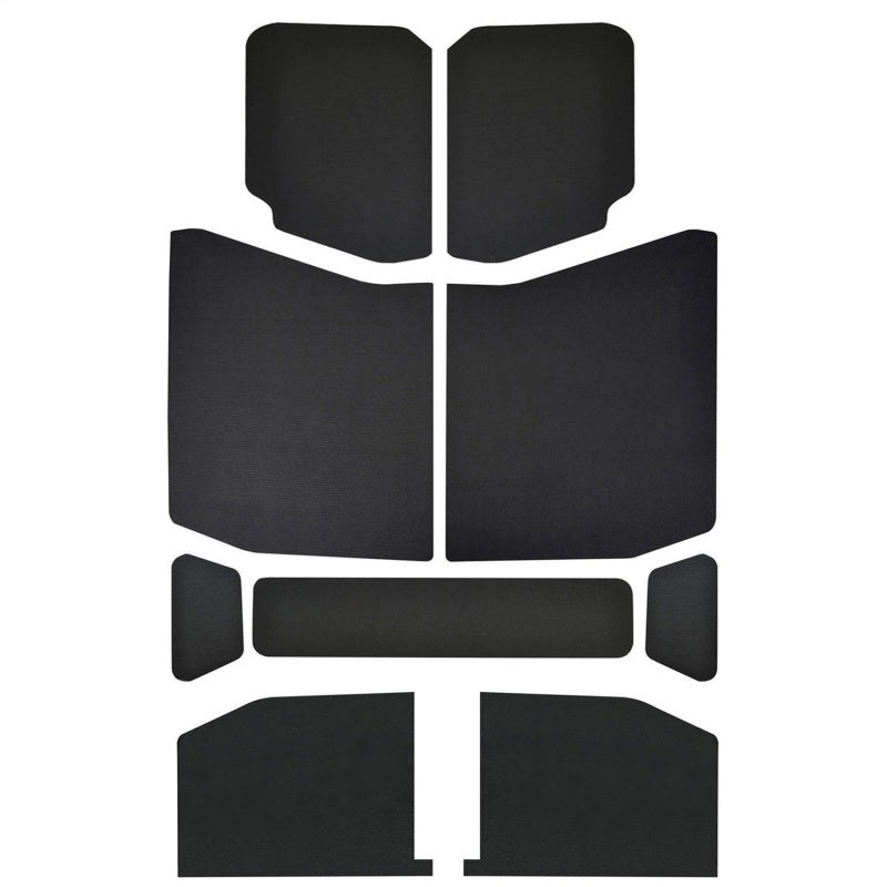 DEI 18-23 Jeep Wrangler JL 4-Door Boom Mat Headliner - 9 Piece - Black DEI 18-23 Jeep Wrangler JL 4-Door Boom Mat Headliner - 9 Piece - Black