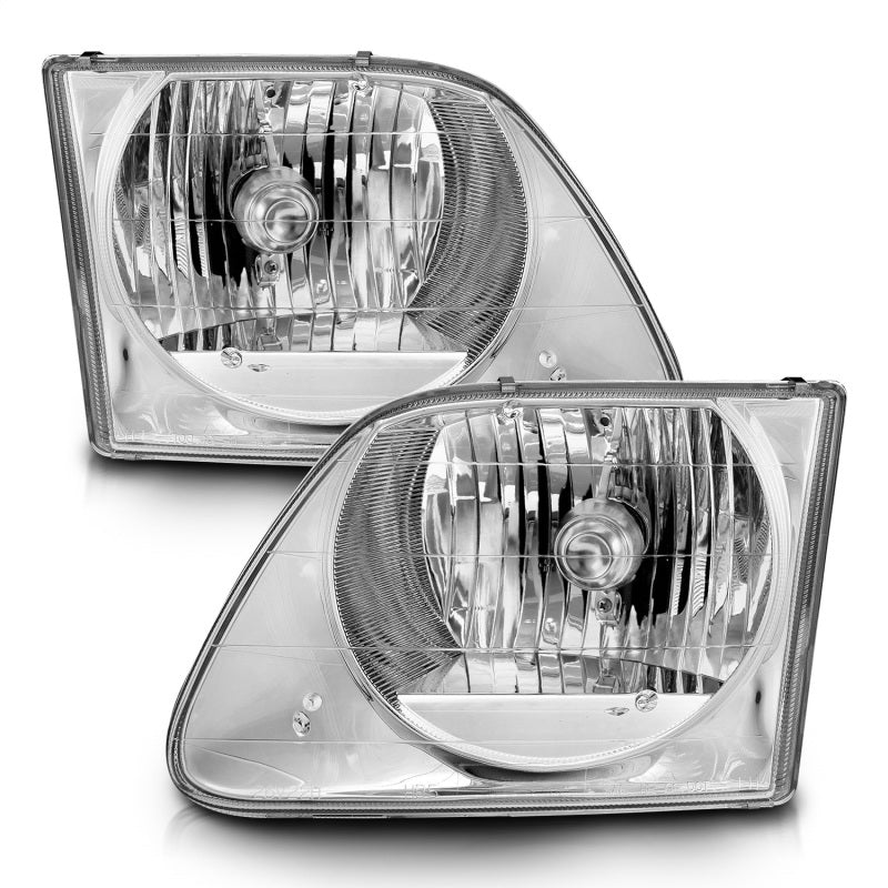 ANZO 1997-2003 Ford F-150 Crystal Headlights Chrome ANZO 1997-2003 Ford F-150 Crystal Headlights Chrome