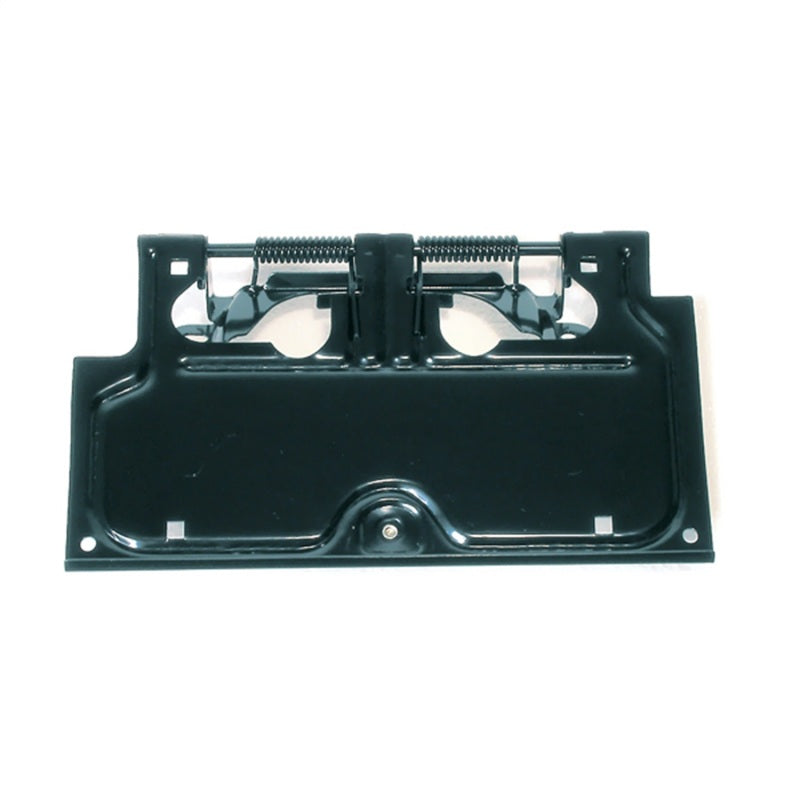 Omix License Plate Bracket Black 87-95 Wrangler YJ Omix License Plate Bracket Black 87-95 Wrangler YJ