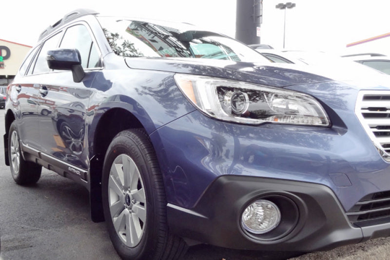 Rally Armor 15-19 Subaru Outback Black UR Mud Flap w/ Grey Logo Rally Armor 15-19 Subaru Outback Black UR Mud Flap w/ Grey Logo