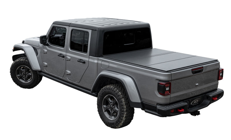 Access LOMAX Tri-Fold Cover 2020 Jeep Gladiator 5ft Box Black Matte Access LOMAX Tri-Fold Cover 2020 Jeep Gladiator 5ft Box Black Matte