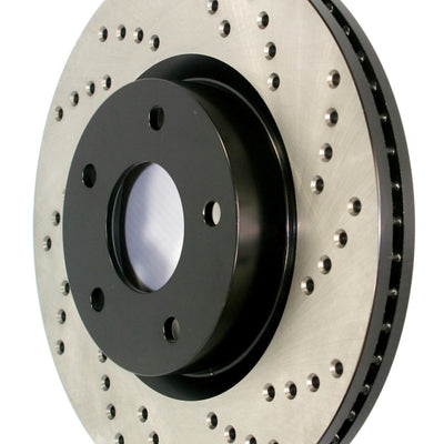 StopTech 16-18 Ford Focus RS Drilled Left Front Rotor