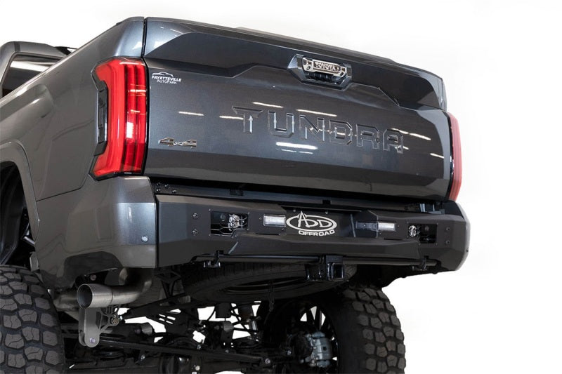 Addictive Desert Designs 22-23 Toyota Tundra Stealth Fighter Winch Rear Bumper Addictive Desert Designs 22-23 Toyota Tundra Stealth Fighter Winch Rear Bumper
