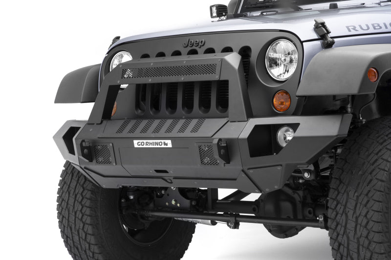 Go Rhino 07-20 Jeep Wrangler JL/JLU/JK/JKU/Gladiator JT Trailline 10 Light Mount Bar Go Rhino 07-20 Jeep Wrangler JL/JLU/JK/JKU/Gladiator JT Trailline 10 Light Mount Bar
