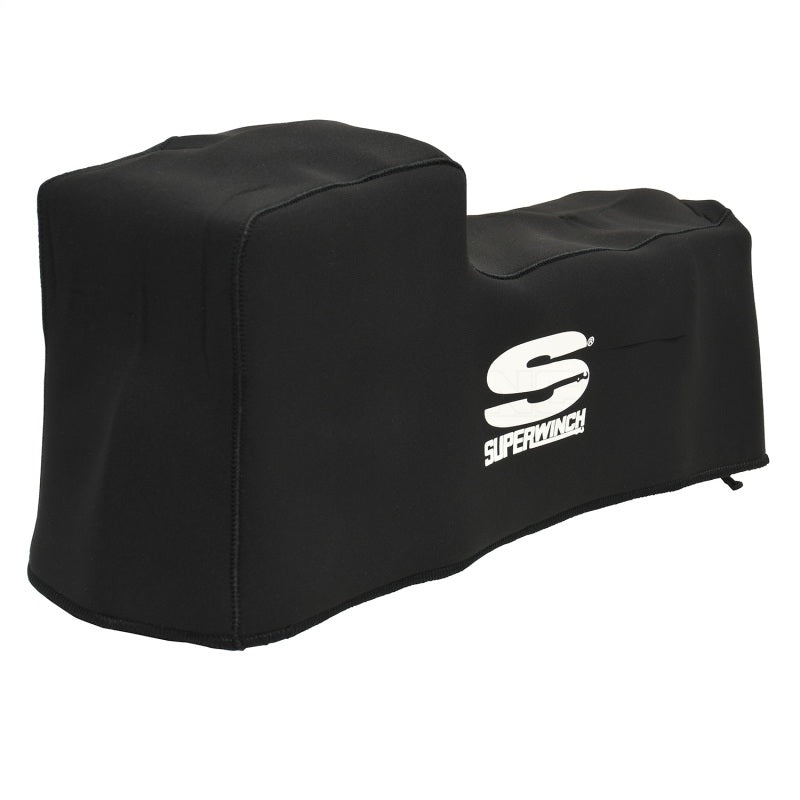 Superwinch Winch Cover for 9500/11500 and S5500/75/ Tiger Shark Winches - Blk Neoprene Superwinch Winch Cover for 9500/11500 and S5500/75/ Tiger Shark Winches - Blk Neoprene