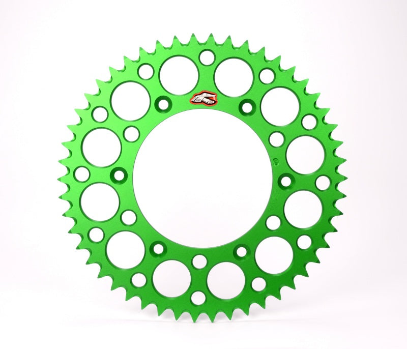 Renthal 98-99 Kawasaki KX80/ 01-22 KX85 Kawasaki Rear Grooved Sprocket - Green 420-50P Teeth Renthal 98-99 Kawasaki KX80/ 01-22 KX85 Kawasaki Rear Grooved Sprocket - Green 420-50P Teeth