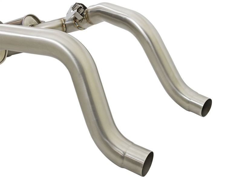 aFe MACHForce XP 3in-2 1/2in Axle Back 304SS Exhaust w/ Polished Tips 14-17 Chevy Corvette V8-6.2L aFe MACHForce XP 3in-2 1/2in Axle Back 304SS Exhaust w/ Polished Tips 14-17 Chevy Corvette V8-6.2L