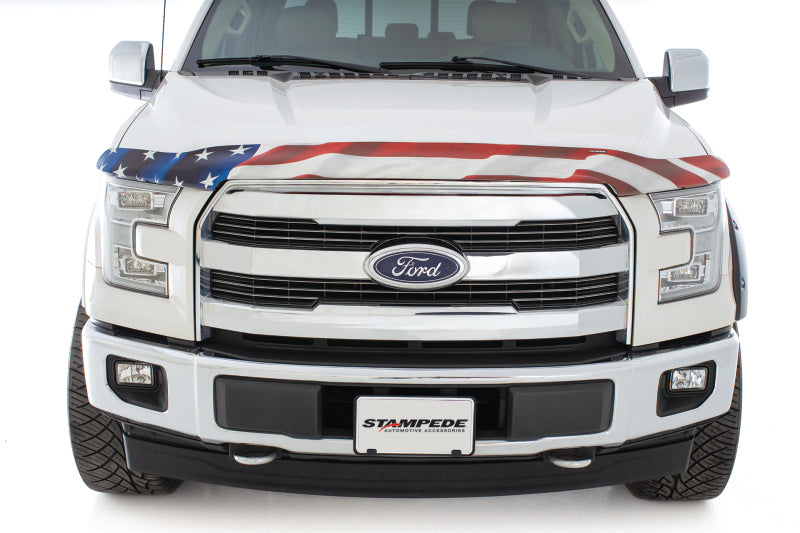Stampede 1992-1996 Ford Bronco Vigilante Premium Hood Protector - Flag Stampede 1992-1996 Ford Bronco Vigilante Premium Hood Protector - Flag