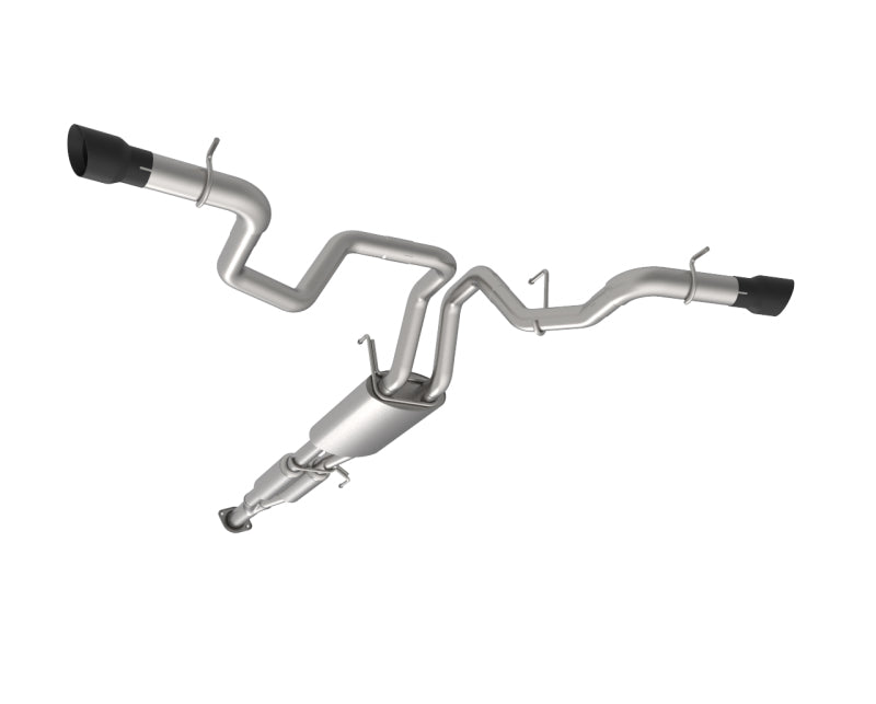 Kooks 15-20 Ford F150 2.7/3.5/5.0L 3in Dual Cat-Back Side Exit Exhaust w/BlackTips Kooks 15-20 Ford F150 2.7/3.5/5.0L 3in Dual Cat-Back Side Exit Exhaust w/BlackTips