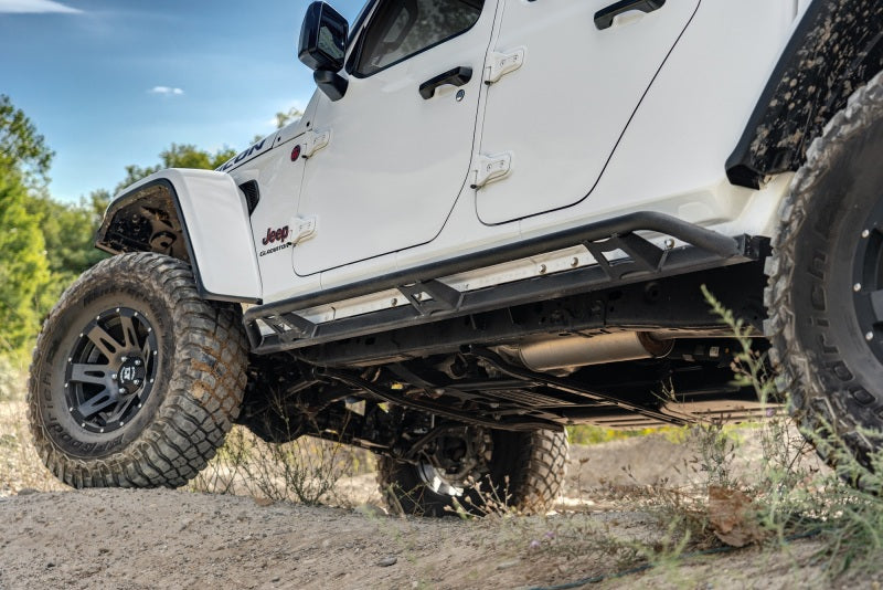 N-Fab Trail Slider Steps 2020 Jeep Wrangler Gladiator JT 4 Door All Beds - SRW - Textured Black N-Fab Trail Slider Steps 2020 Jeep Wrangler Gladiator JT 4 Door All Beds - SRW - Textured Black