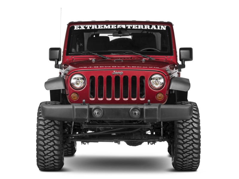 Raxiom 97-18 Jeep Wrangler TJ/JK Axial Series LED Daymaker Headlights- Chrome Housing (Clear Lens) Raxiom 97-18 Jeep Wrangler TJ/JK Axial Series LED Daymaker Headlights- Chrome Housing (Clear Lens)