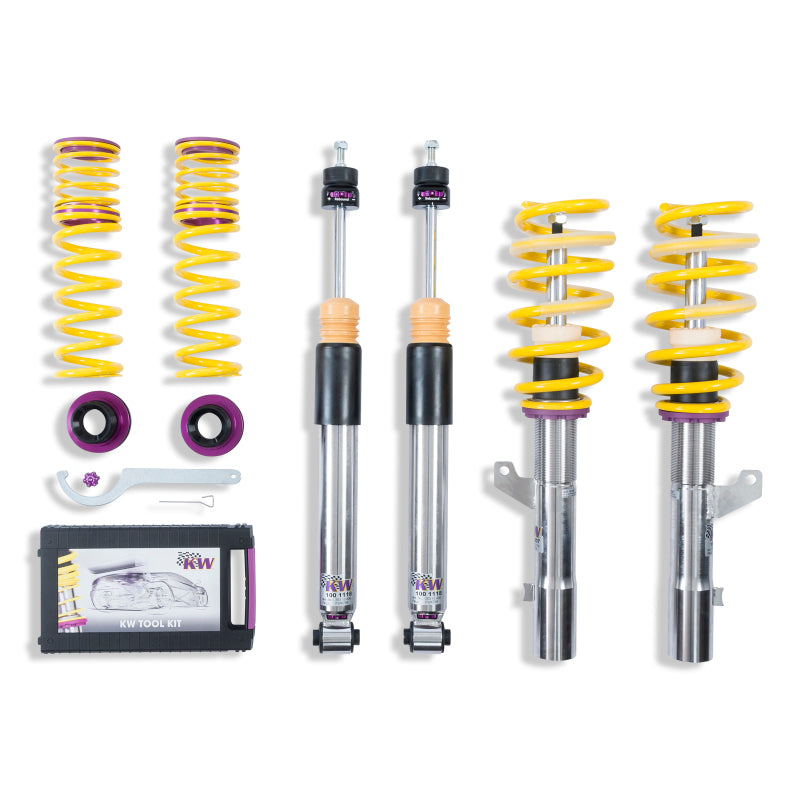 KW Coilover Kit V3 17-18 Audi RS3 2.5L 8V w/o Electronic Dampers KW Coilover Kit V3 17-18 Audi RS3 2.5L 8V w/o Electronic Dampers
