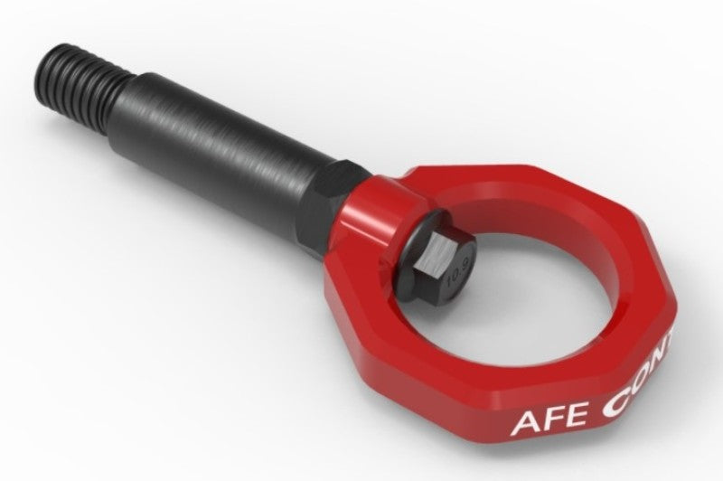 aFe Control Front Tow Hook Red 20-21 Toyota GR Supra (A90) aFe Control Front Tow Hook Red 20-21 Toyota GR Supra (A90)