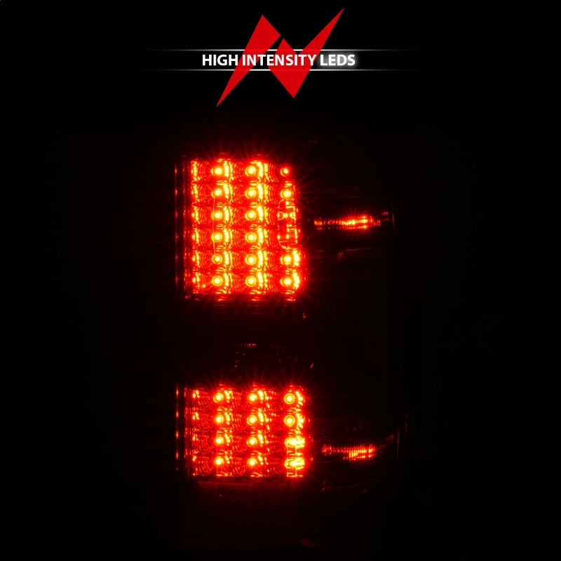 ANZO 15-19 Chevy Silverado 2500HD/3500HD (Factory Halogen Only) LED Tail Lights Smoke w/Clear Lens ANZO 15-19 Chevy Silverado 2500HD/3500HD (Factory Halogen Only) LED Tail Lights Smoke w/Clear Lens