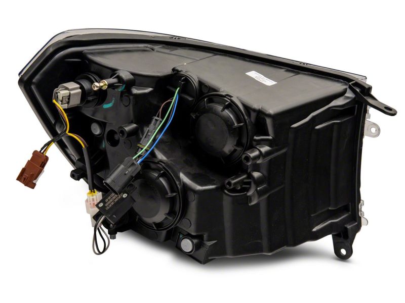 Raxiom 09-18 Dodge RAM 1500/2500/3500 Axial Series Headlights w/ LED Bar- Blk Housing (Clear Lens) Raxiom 09-18 Dodge RAM 1500/2500/3500 Axial Series Headlights w/ LED Bar- Blk Housing (Clear Lens)