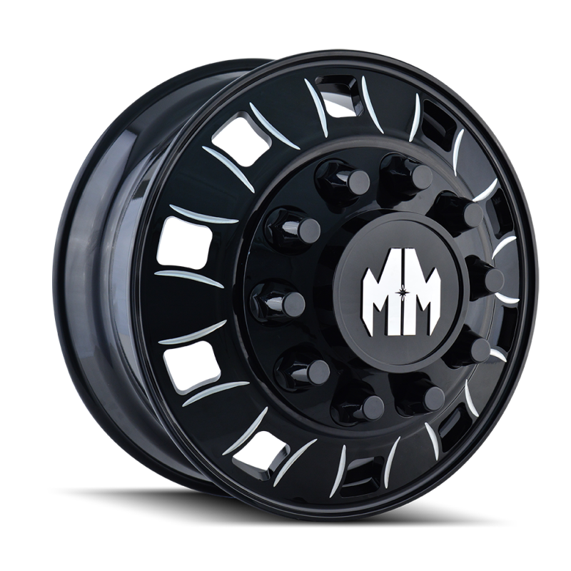 Mayhem 8180 BigRig 24.5x8.25 / 10x285.75 BP / 168mm Offset / 220.1mm Hub Inner Black Wheel Mayhem 8180 BigRig 24.5x8.25 / 10x285.75 BP / 168mm Offset / 220.1mm Hub Inner Black Wheel