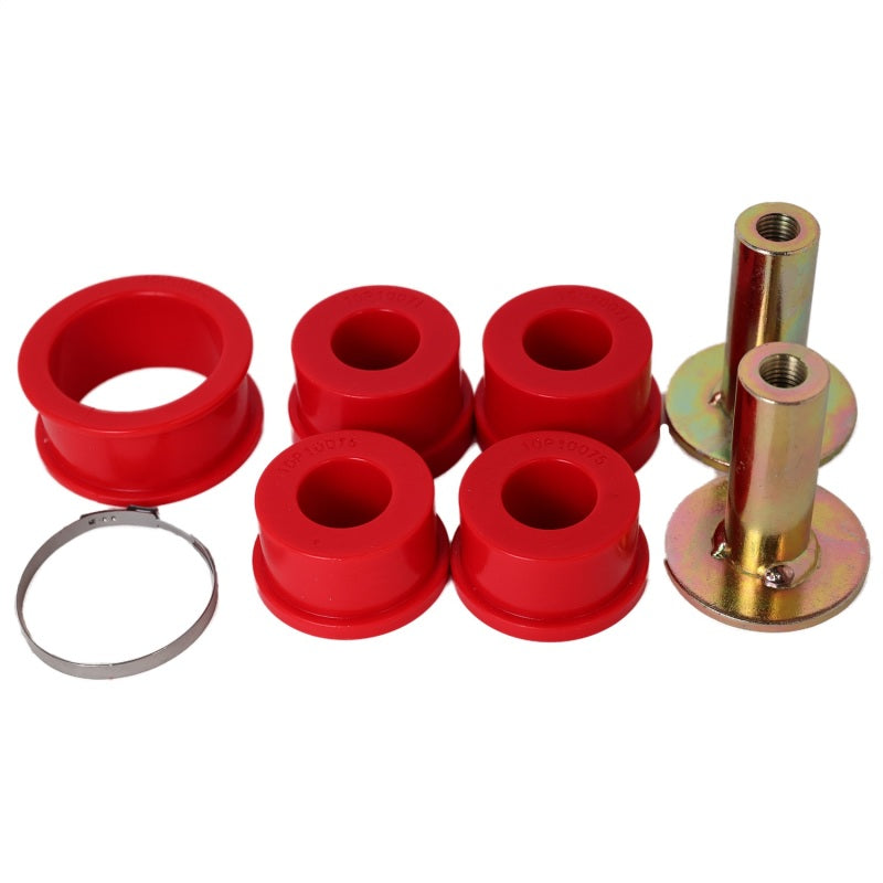 Energy Suspension 07-13 Chevrolet Silverado 1500 Front Rack and Pinion Bushing Set - Red Energy Suspension 07-13 Chevrolet Silverado 1500 Front Rack and Pinion Bushing Set - Red