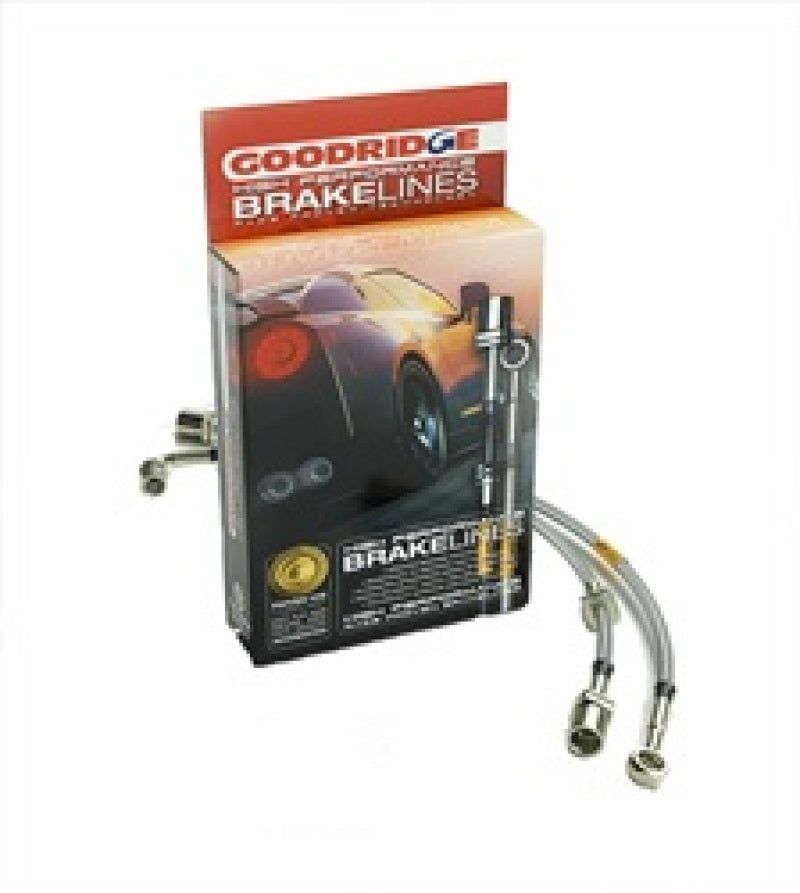 Goodridge 14-16 Infiniti Q60 (Coupe Only) SS Brake Lines Goodridge 14-16 Infiniti Q60 (Coupe Only) SS Brake Lines