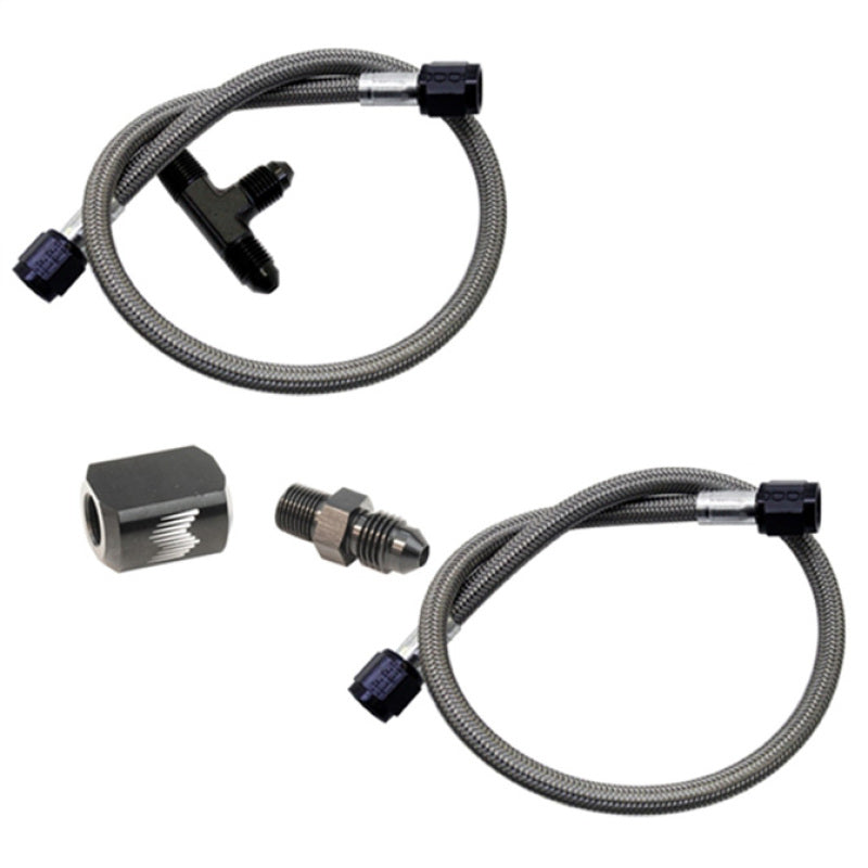 Snow Performance Water Dual Nozzle Upgrade SS Braided Line (For 4AN SS Braided Line Kit) Snow Performance Water Dual Nozzle Upgrade SS Braided Line (For 4AN SS Braided Line Kit)