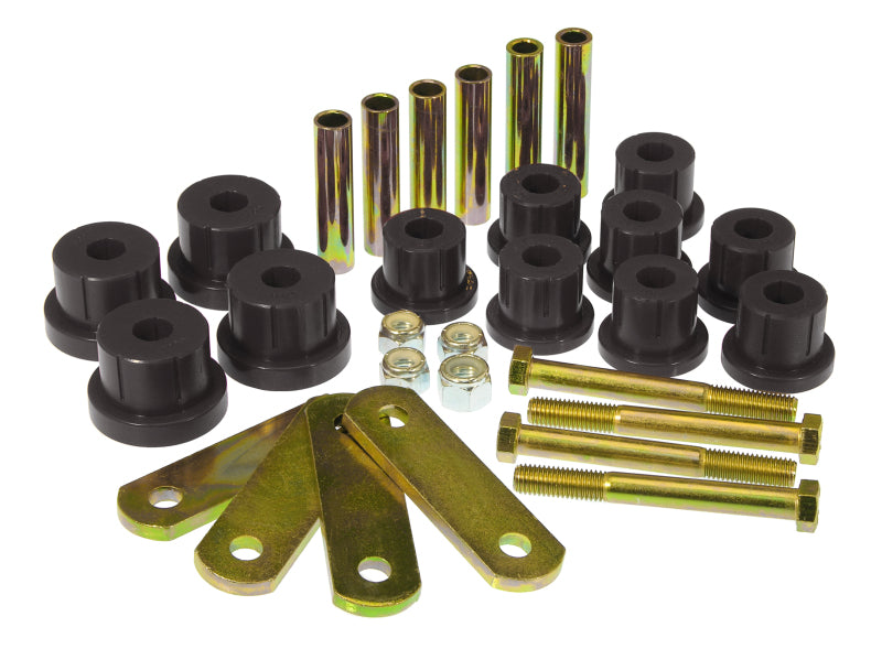 Prothane 67-81 Chevy Camaro HD Spring & Shackles Bushings - Black Prothane 67-81 Chevy Camaro HD Spring & Shackles Bushings - Black