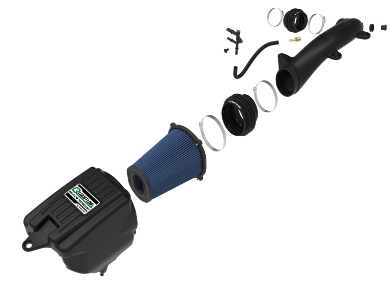 aFe Quantum Pro 5R Cold Air Intake System 18-20 Jeep Wrangler JL L4-2.0L (t) aFe Quantum Pro 5R Cold Air Intake System 18-20 Jeep Wrangler JL L4-2.0L (t)