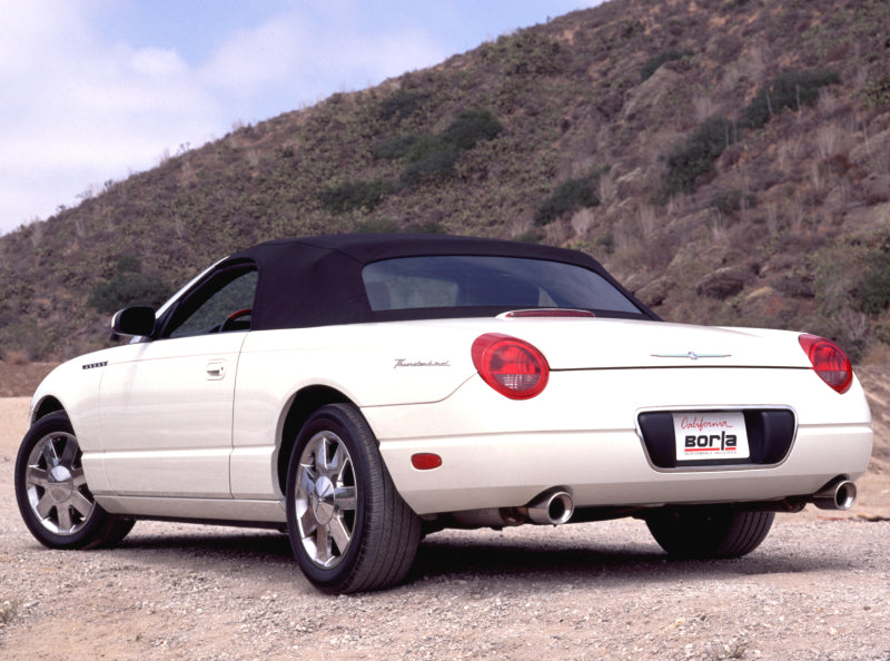 Borla 03 Thunderbird 3.9L V8 AT RWD 2 DR Catback Exhaust Borla 03 Thunderbird 3.9L V8 AT RWD 2 DR Catback Exhaust