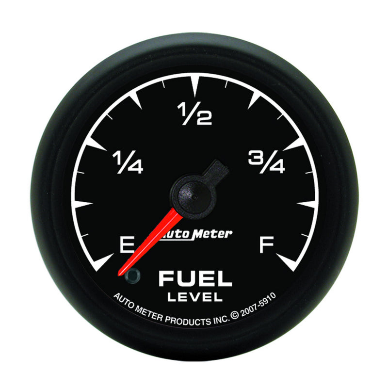 Autometer ES 2-1/16in 0-280 ohms Programmable Fuel Level Gauge Autometer ES 2-1/16in 0-280 ohms Programmable Fuel Level Gauge