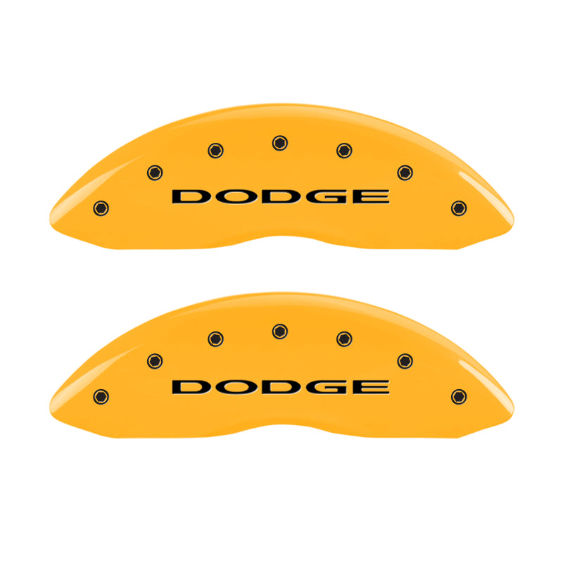 MGP 4 Caliper Covers Engraved Front & Rear Dodge Yellow Finish Black Char 2006 Dodge Durango MGP 4 Caliper Covers Engraved Front & Rear Dodge Yellow Finish Black Char 2006 Dodge Durango