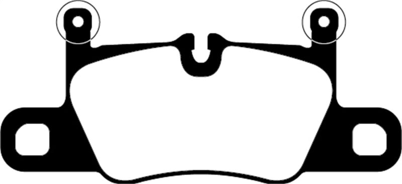 EBC 2016+ Porsche 911 (991/2 w/Cast Iron Rotors) 3.0TT Carrera Bluestuff Rear Brake Pads EBC 2016+ Porsche 911 (991/2 w/Cast Iron Rotors) 3.0TT Carrera Bluestuff Rear Brake Pads