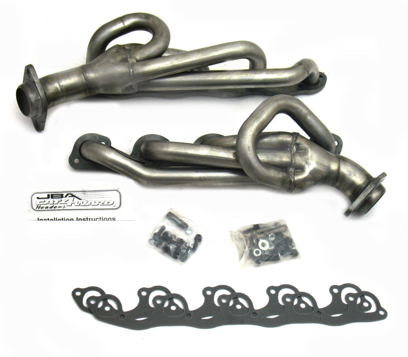 JBA 96-02 Dodge Ram 8.0L V10 1-1/2in Primary Raw 409SS 1950S Cat4Ward Header JBA 96-02 Dodge Ram 8.0L V10 1-1/2in Primary Raw 409SS 1950S Cat4Ward Header