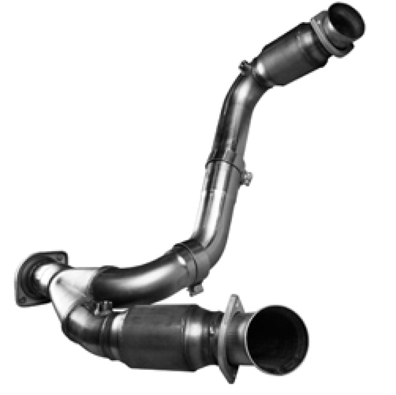 Kooks 07-08 GM 1500 3in x OEM Out GREEN Cat SS Y Pipe Kooks HDR Req Kooks 07-08 GM 1500 3in x OEM Out GREEN Cat SS Y Pipe Kooks HDR Req