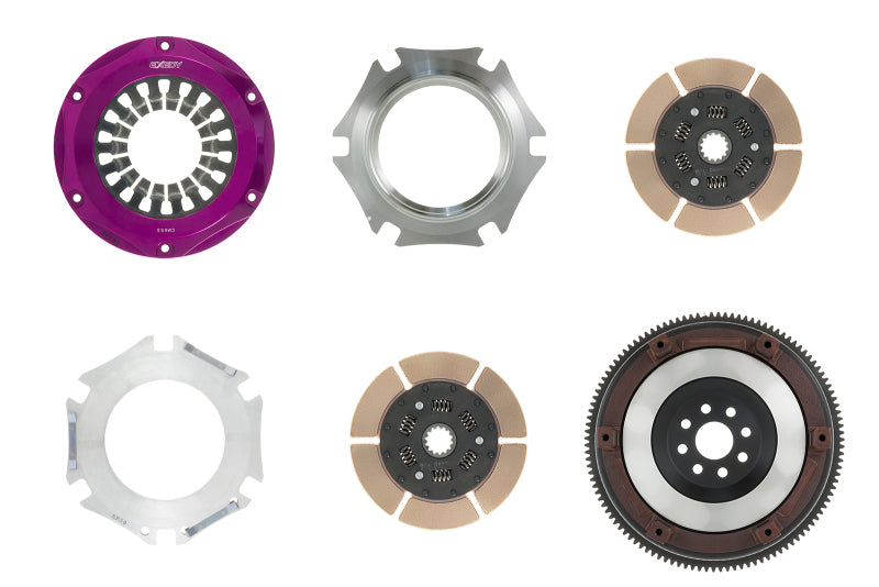 Exedy 1993-1998 Toyota Supra Twin Turbo L6 Hyper Twin Cerametallic Clutch Sprung Center Disc Exedy 1993-1998 Toyota Supra Twin Turbo L6 Hyper Twin Cerametallic Clutch Sprung Center Disc