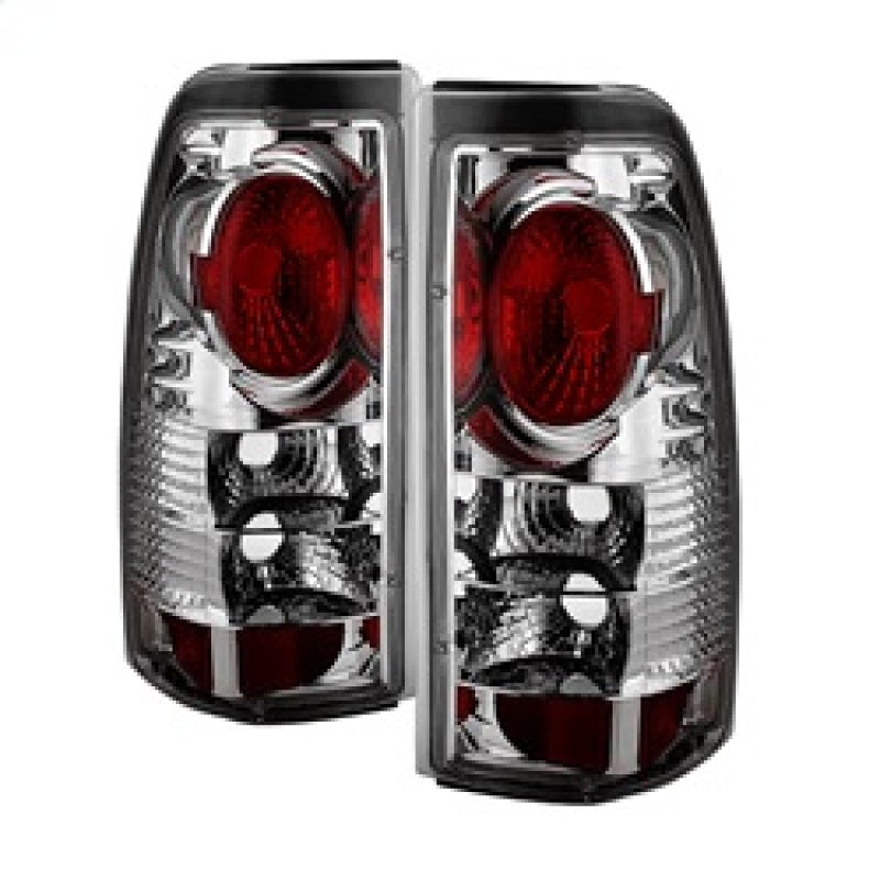 Spyder Chevy Silverado 1500/2500 99-02 (Not Stepside) Euro Style Tail Lights Chrm ALT-YD-CS99-C Spyder Chevy Silverado 1500/2500 99-02 (Not Stepside) Euro Style Tail Lights Chrm ALT-YD-CS99-C