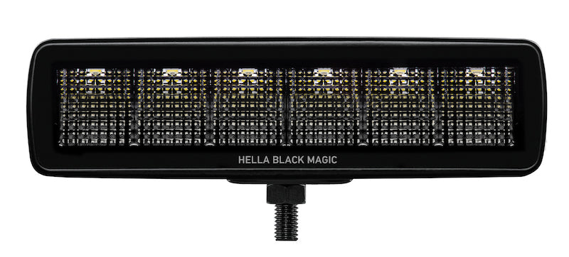 Hella Universal Black Magic 6 L.E.D. Mini Light Bar - Flood Beam Hella Universal Black Magic 6 L.E.D. Mini Light Bar - Flood Beam