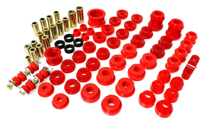 Energy Suspension 92-95 Honda Civic/CRX / 93-97 Honda Del Sol (including VTEC) Red Hyper-Flex Master Energy Suspension 92-95 Honda Civic/CRX / 93-97 Honda Del Sol (including VTEC) Red Hyper-Flex Master