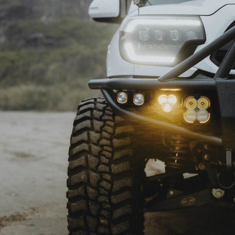 KC HiLiTES FLEX ERA 3 Dual Mode SAE Fog Lights - 2-Light Master Kit for Toyota Aftermarket Bumper KC HiLiTES FLEX ERA 3 Dual Mode SAE Fog Lights - 2-Light Master Kit for Toyota Aftermarket Bumper