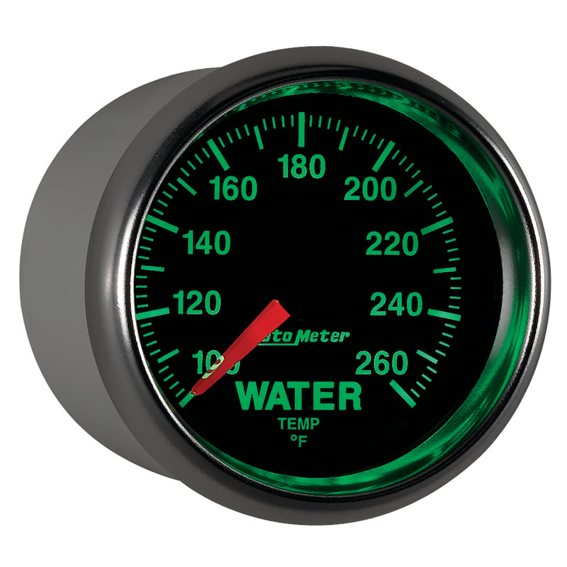 Autometer GS 100-260 degree Electronic Water Temperature Gauge Autometer GS 100-260 degree Electronic Water Temperature Gauge