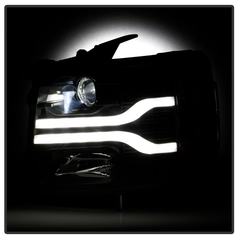 Spyder Chevy Silverado 1500 07-13/2500HD/3500HD 07-14 LED Black PRO-YD-CS07V3PL-BK Spyder Chevy Silverado 1500 07-13/2500HD/3500HD 07-14 LED Black PRO-YD-CS07V3PL-BK